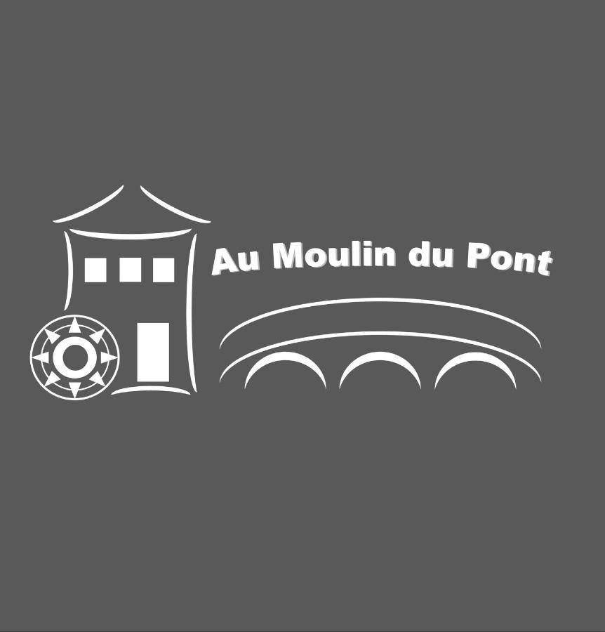 Au Moulin Du Pont Hotell Samognat Eksteriør bilde
