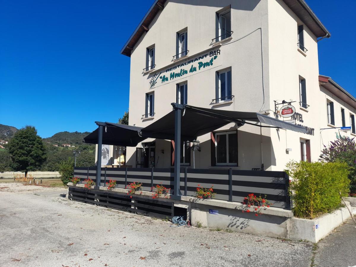 Au Moulin Du Pont Hotell Samognat Eksteriør bilde